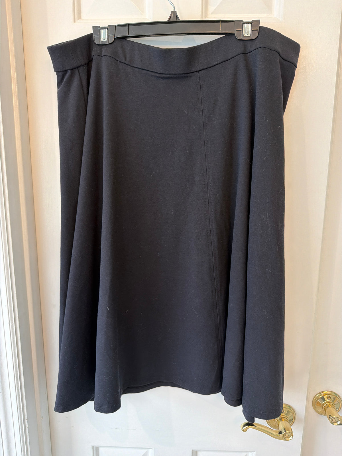 #47 women’s black a line skirt. Lane Bryant. 18/20