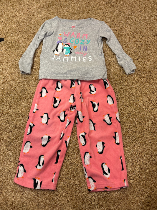 #47 girls 2T Carter’s Pajamas