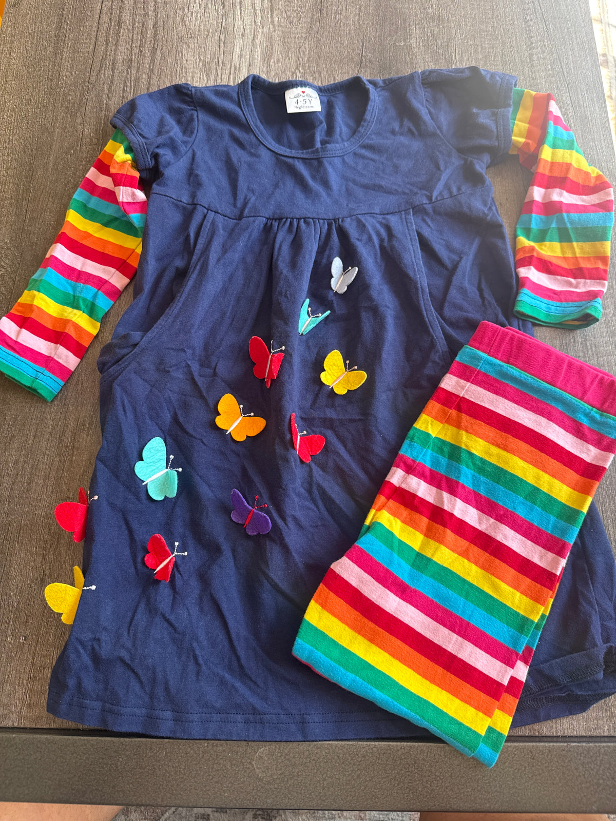#145-  Size 4/5 Butterfly Outfit