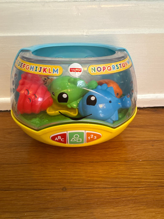 Seller #127 Fisher-Price fish bowl toy
