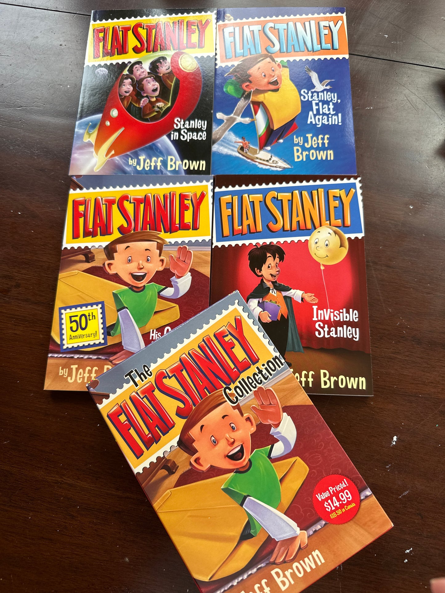 81A NWOT Flat Stanley Book Bundle reduced