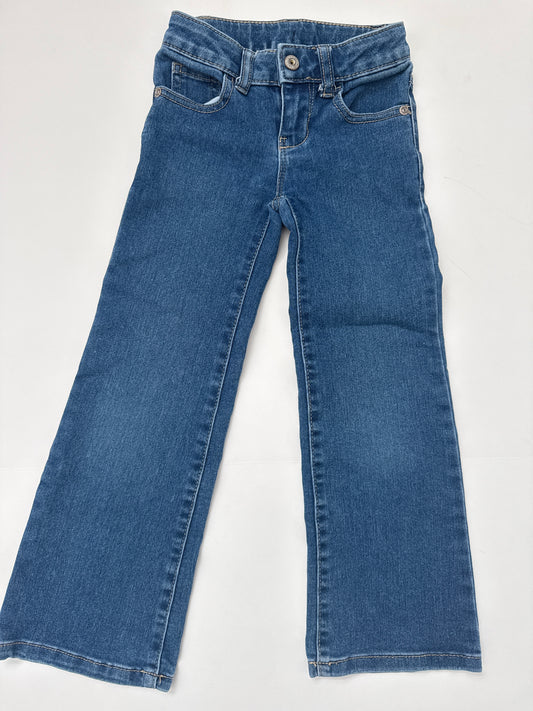 #64 Girls Faded Glory Jeans 5 Slim