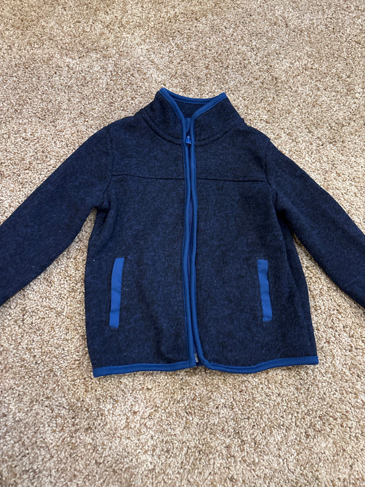#47, boys 3T, Old Navy navy full-zip sweatshirt