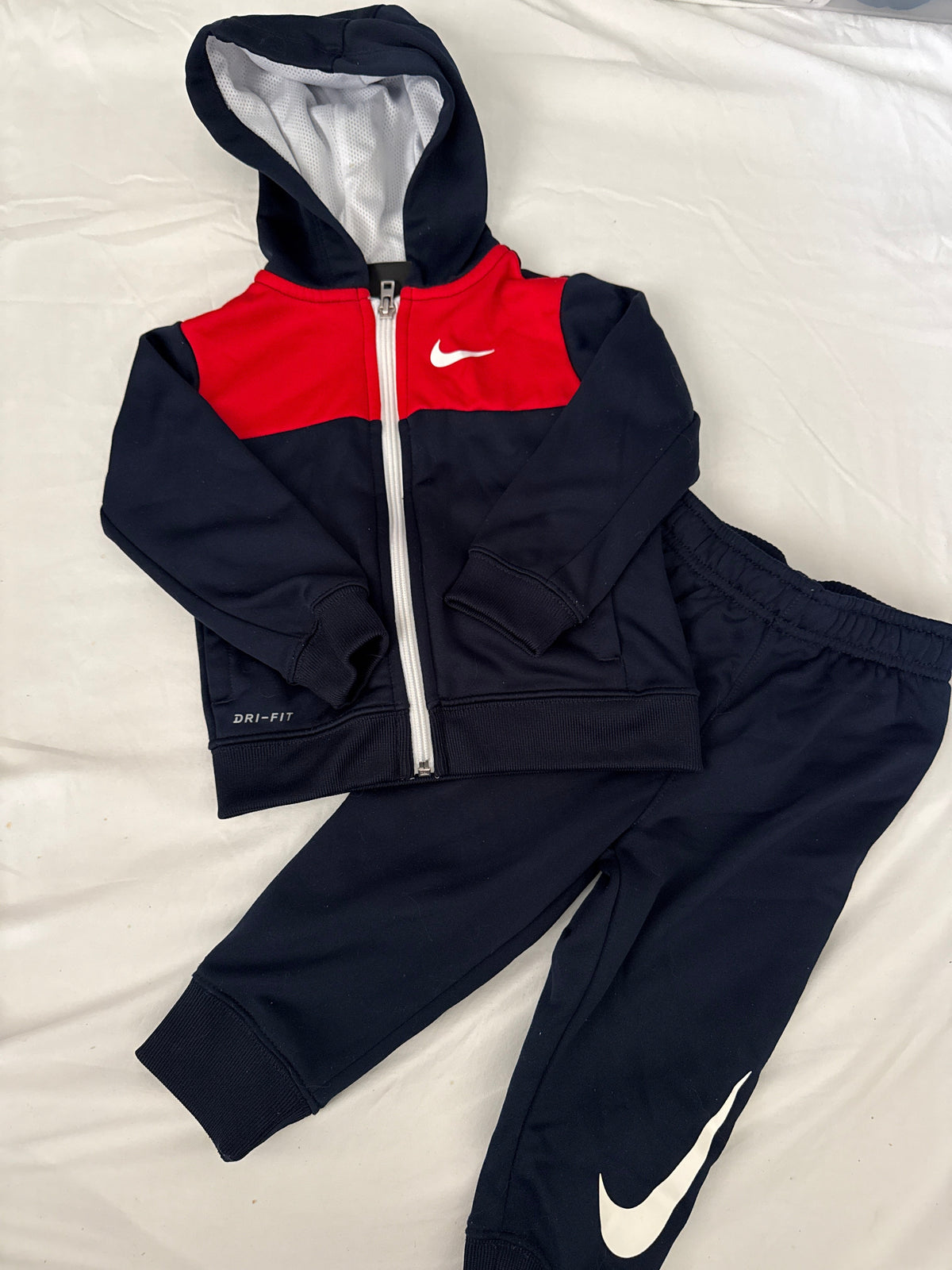 Seller # 19 Nike Track Suit Navy and Red Boys 2T