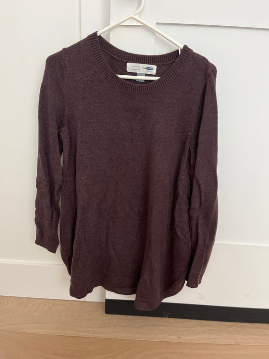 #110 Old Navy Women's Size Small Purple Maternity Sweater