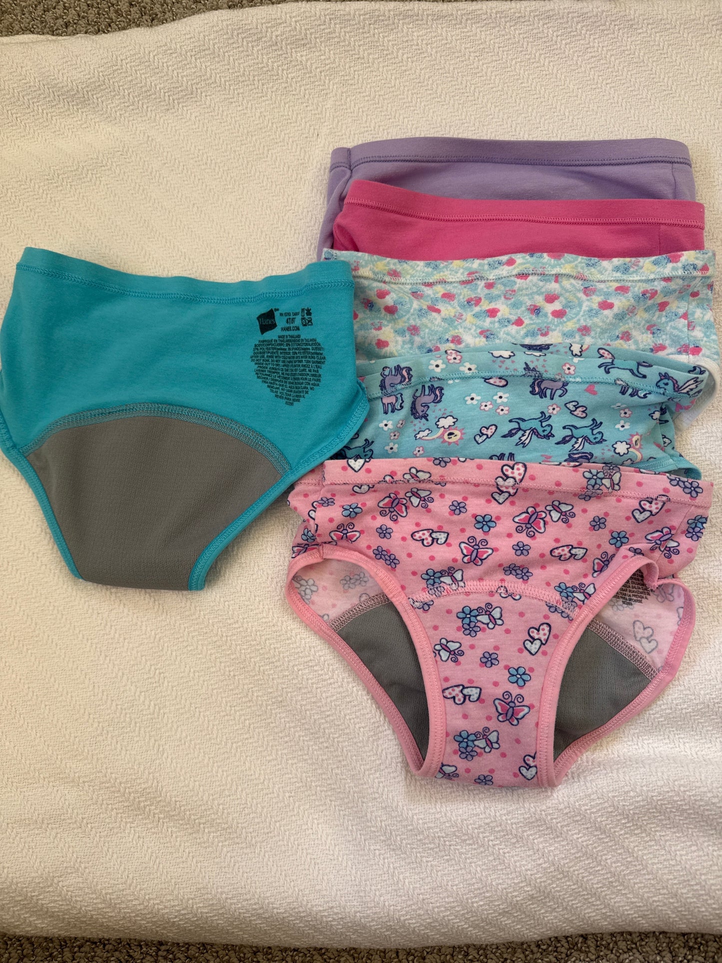 Seller #127 Girls Hanes 4t/5t training underwear