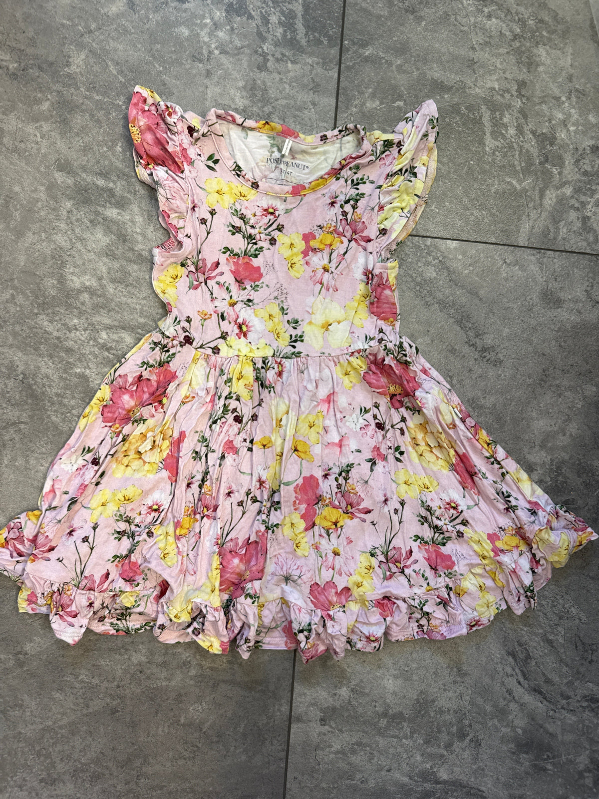 #149 Posh Peanut 3-4T dress