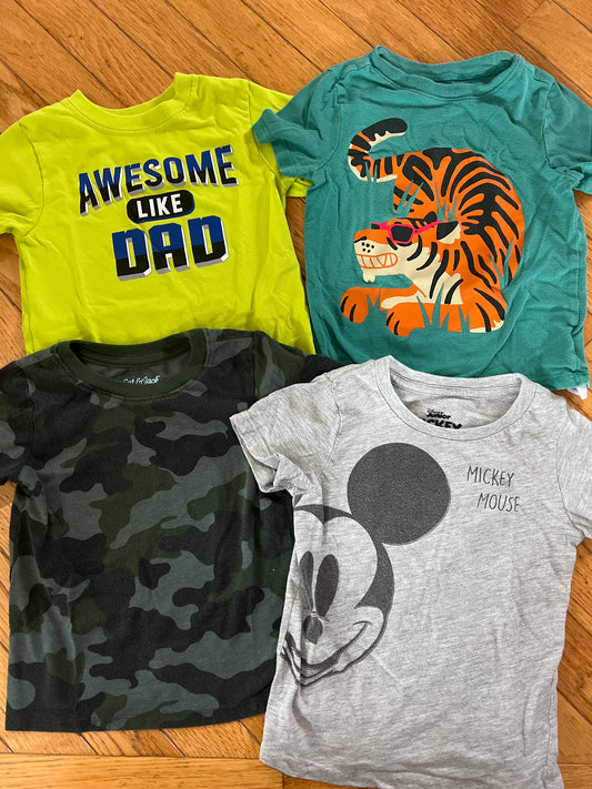 89A tshirt bundle 2t (cat & Jack, old navy, Disney, garaninals)