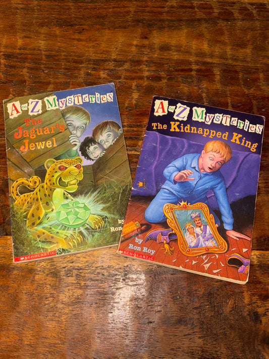 #182 AtoZ mystery books