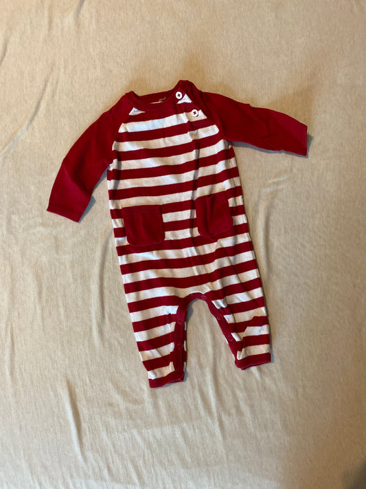 Seller #86 Cat and Jack striped long romper sweater (3-6 month)