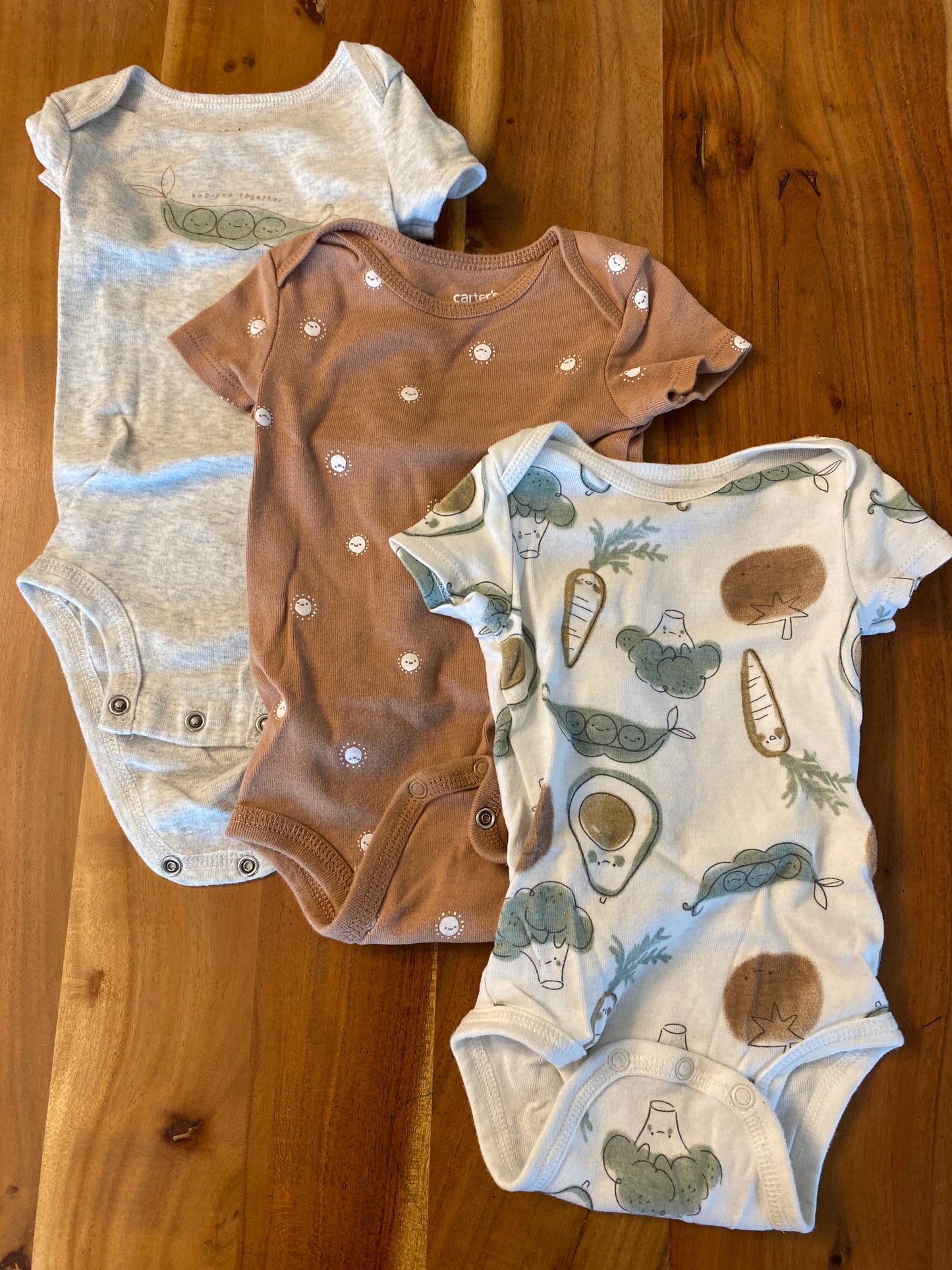 #14-Carters onesies (6 month)