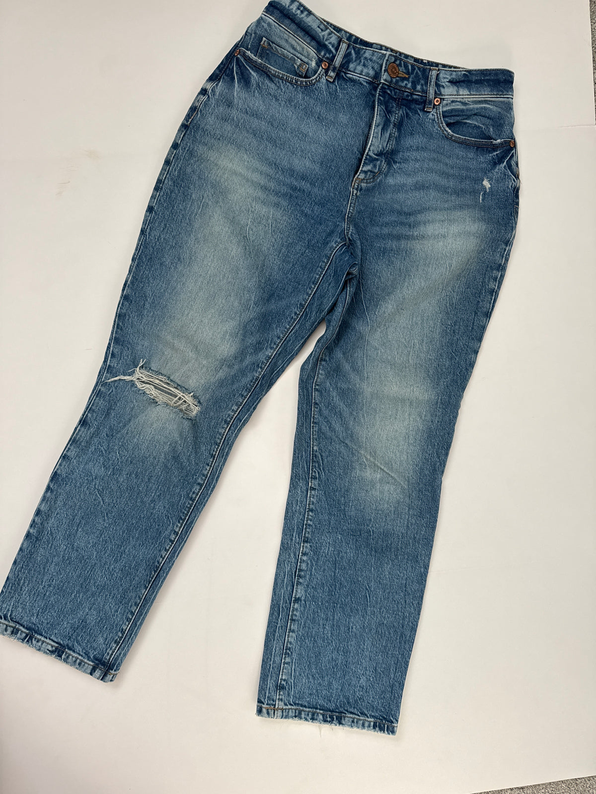 #64 Loft Curvy High Waist Straight Crop Size 26/2