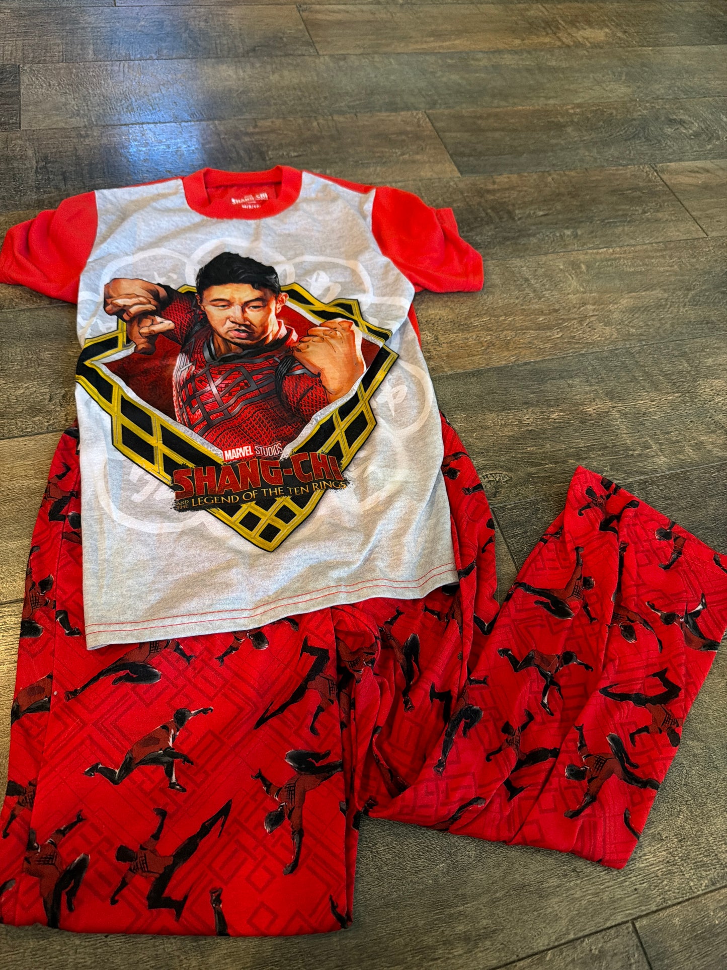 #107 boys size 8/10 Shang Chi pajama set- nwot