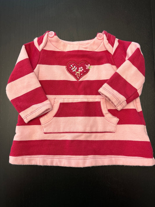#166 girls Carter 6mo sweatshirt