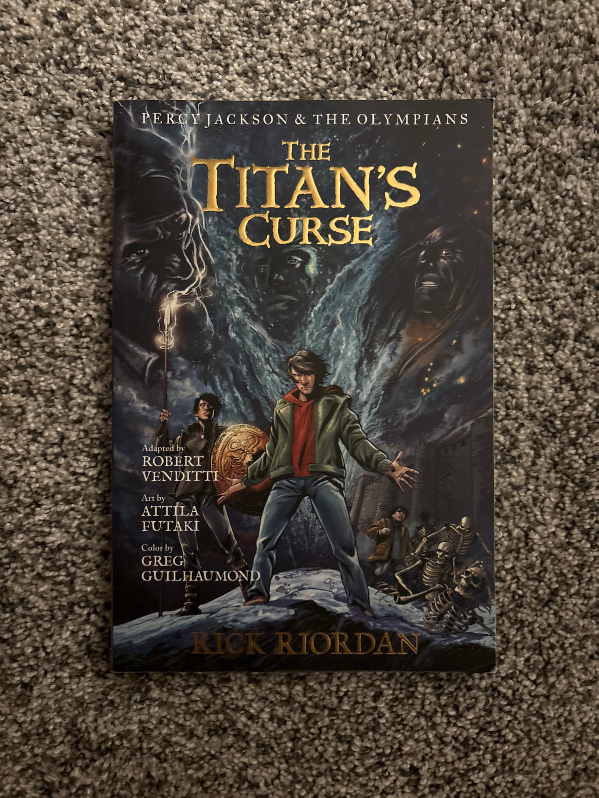#166 The Titan’s Curse graphic novel