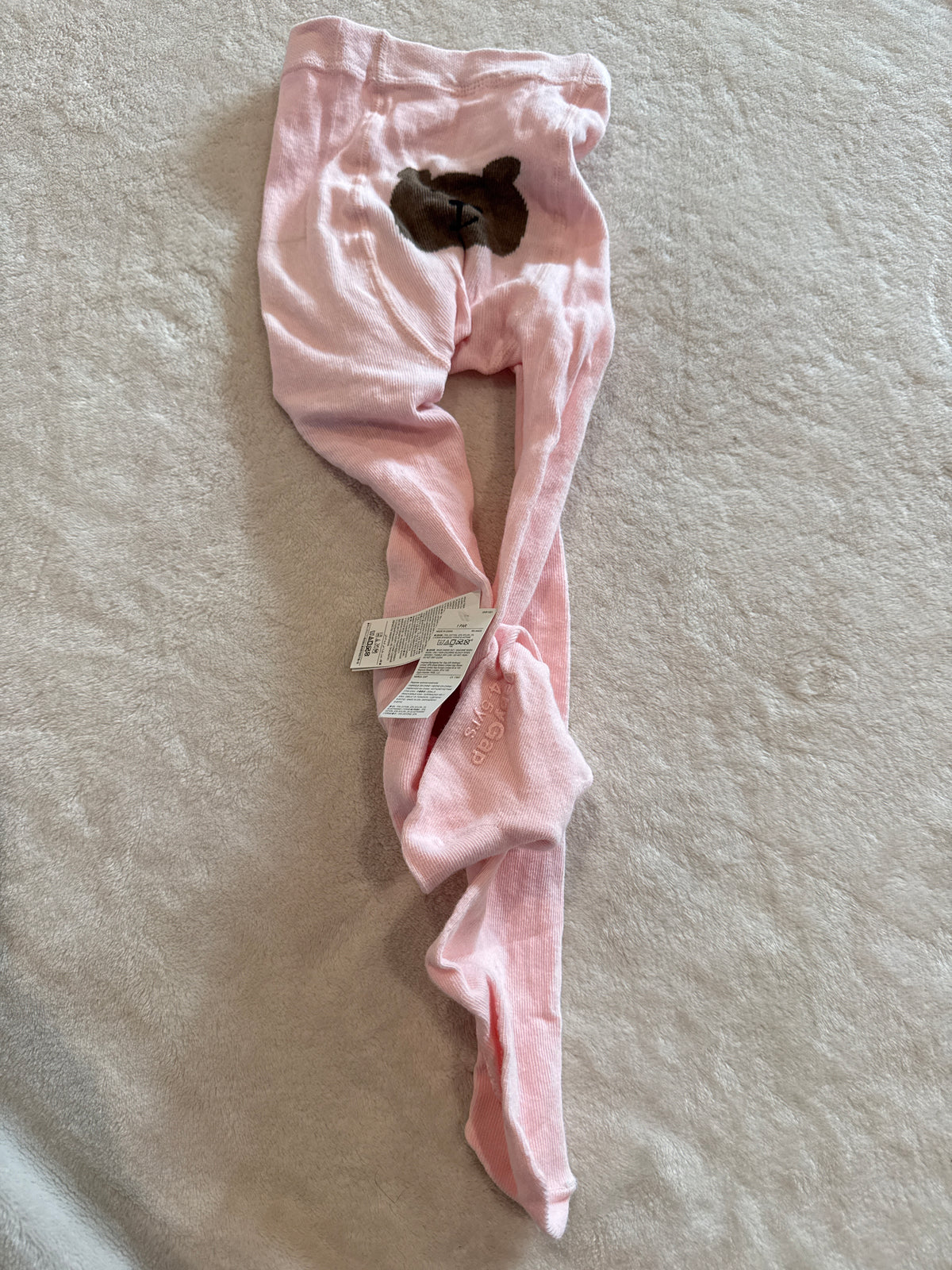 #81 Girls 4/5 Gap Pink tights nwt