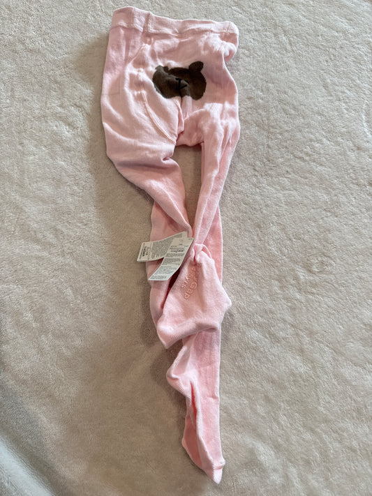 #81 Girls 4/5 Gap Pink tights nwt