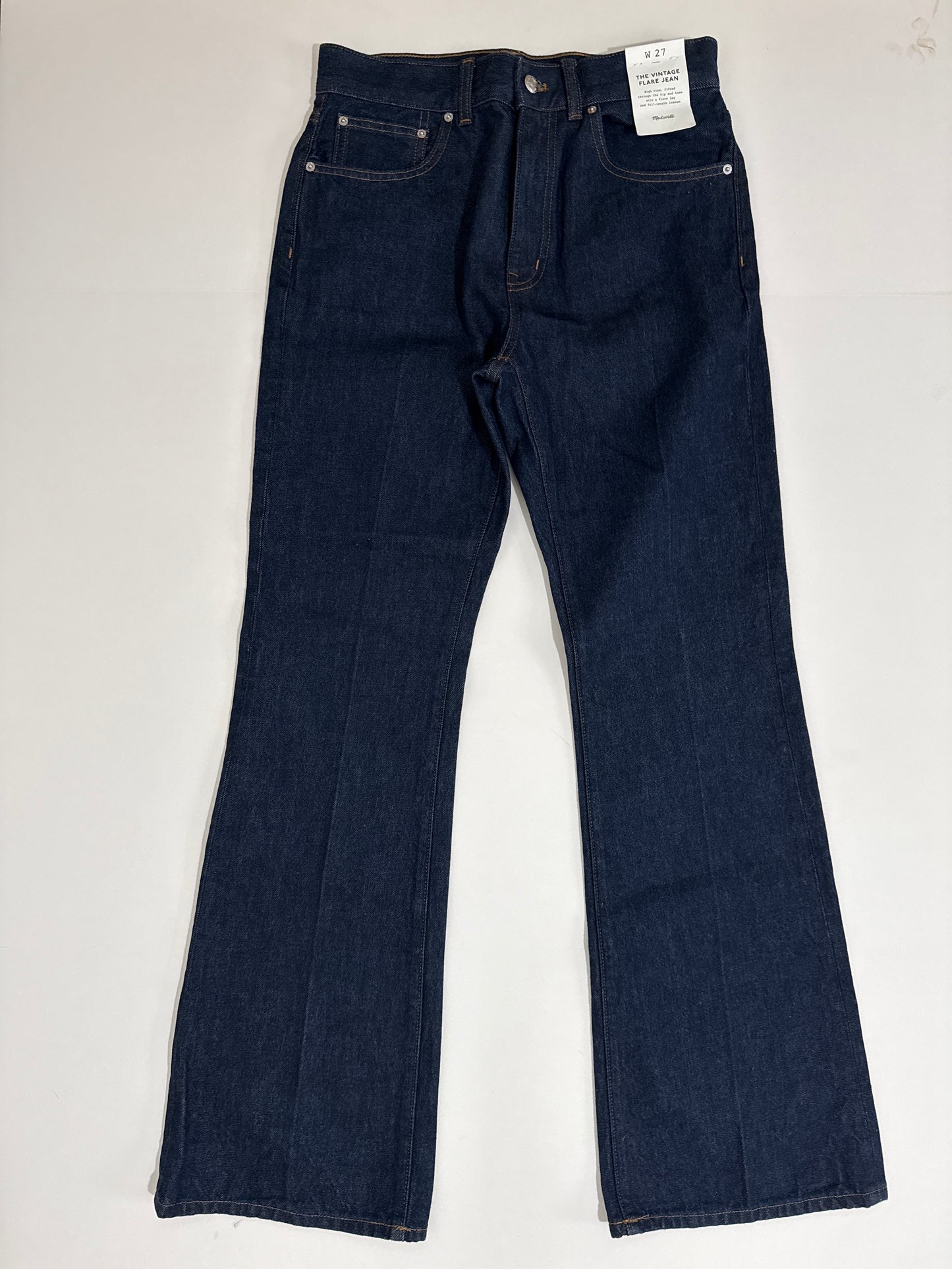 #64 Madewell NWT Vintage Flare Jeans Size 27/4