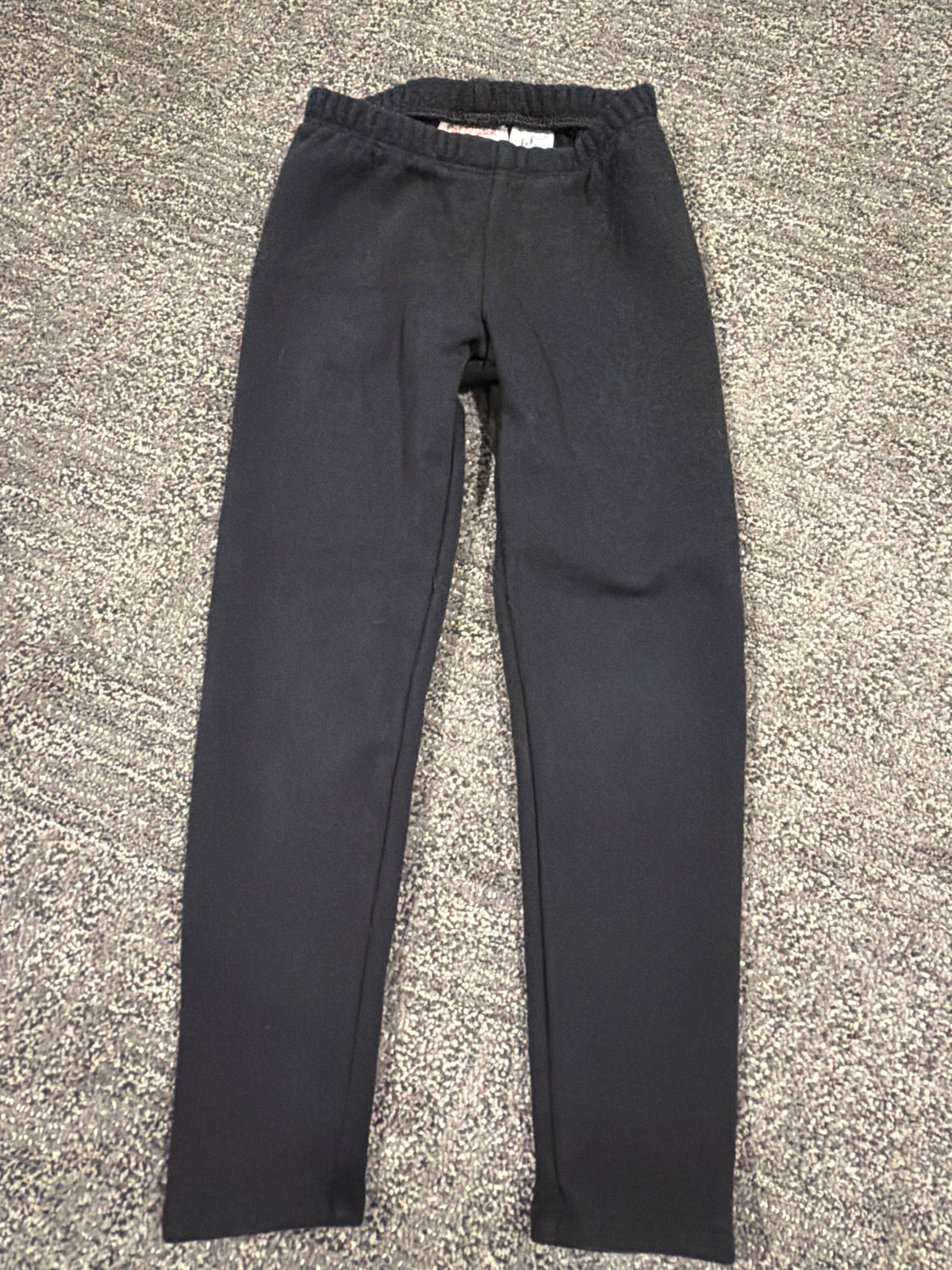 #133 girls cat & jack fleece leggings 4T black