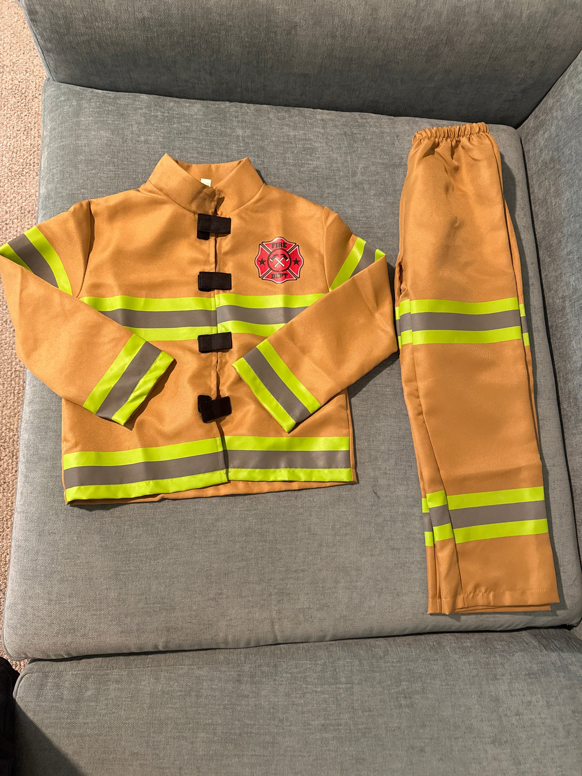 #127 Firefighter Costume Kids 4-6