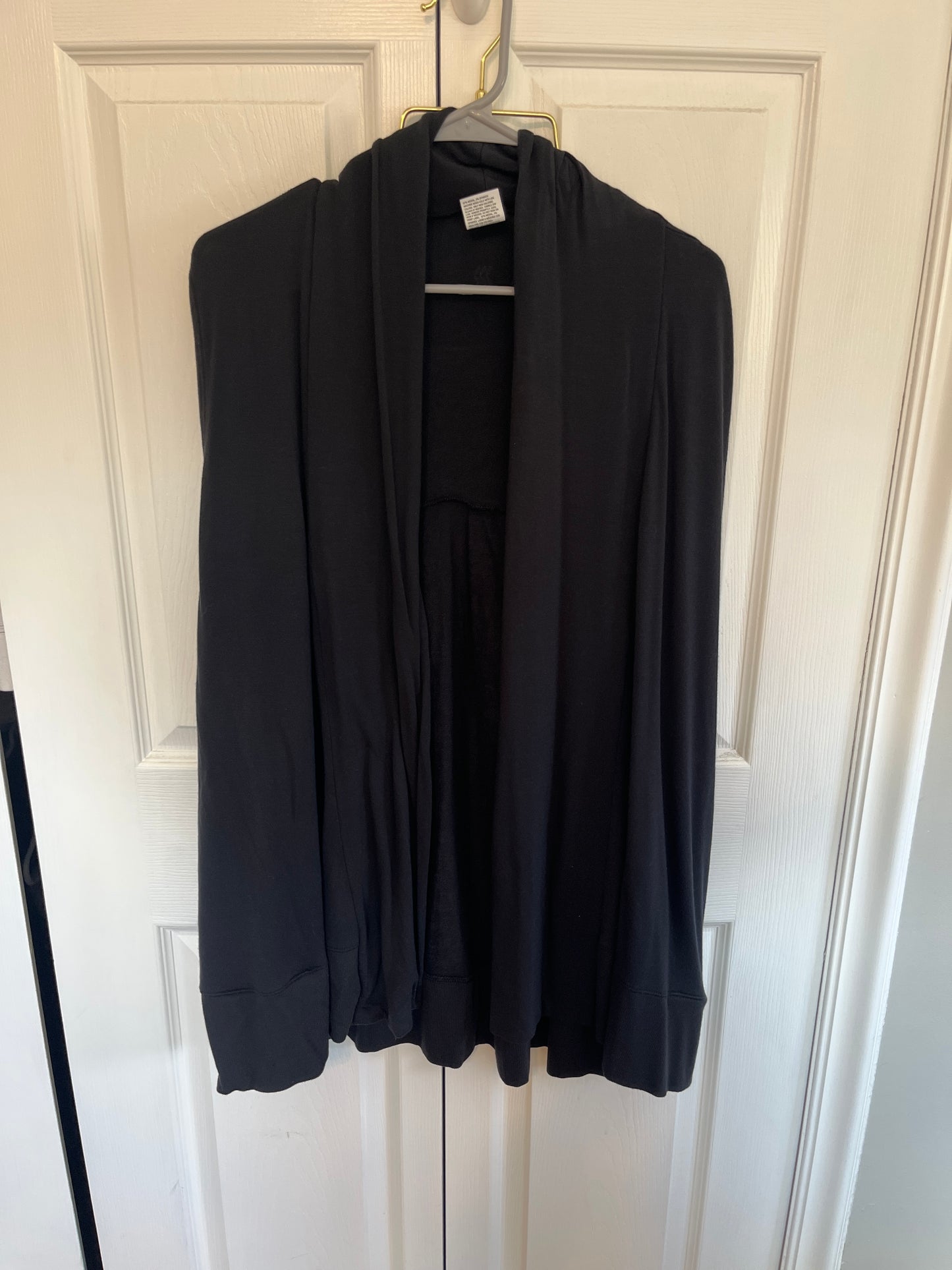 All in motion black cardigan Large