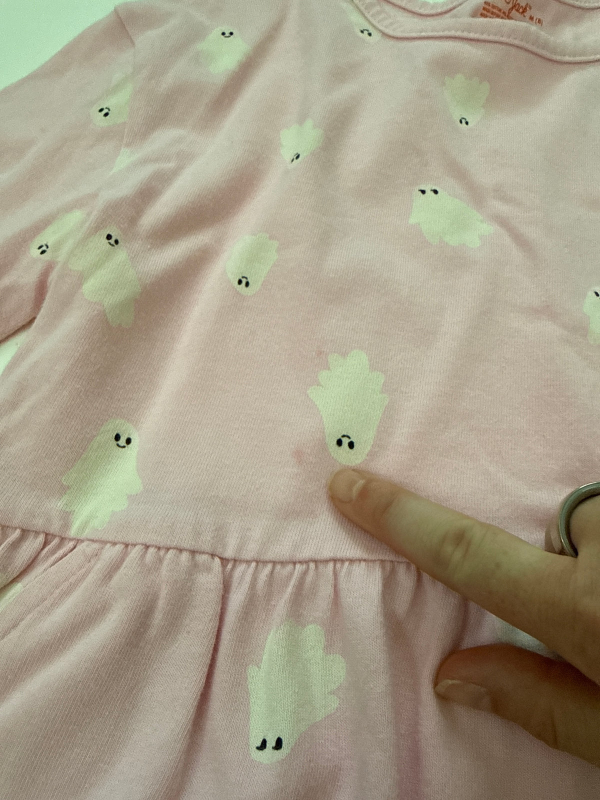 #64 C&J Pink Ghost Dress M(8)