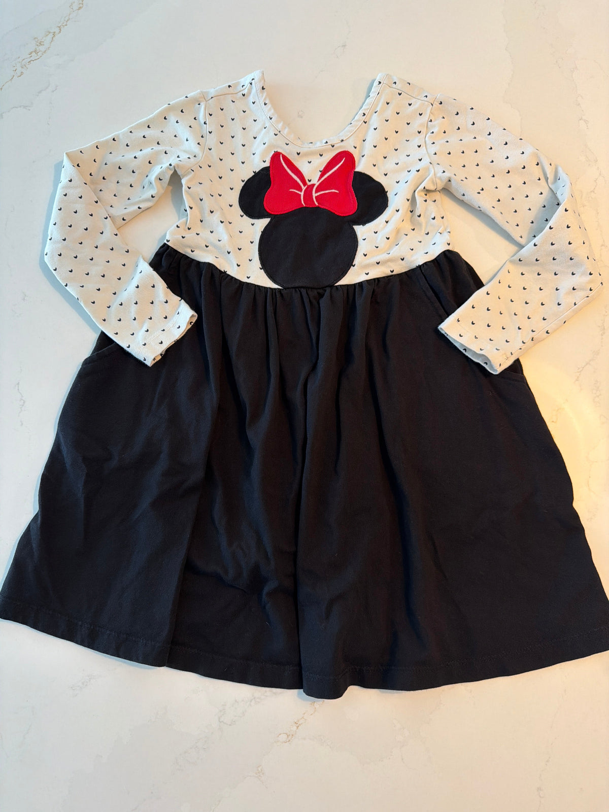 #133 Hanna Andersson Minnie Mouse dress size 5