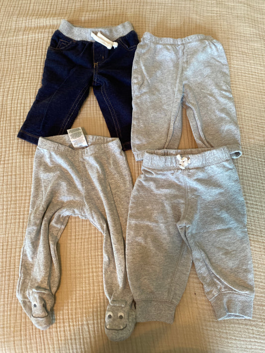 #63-carters boys 6 month pants