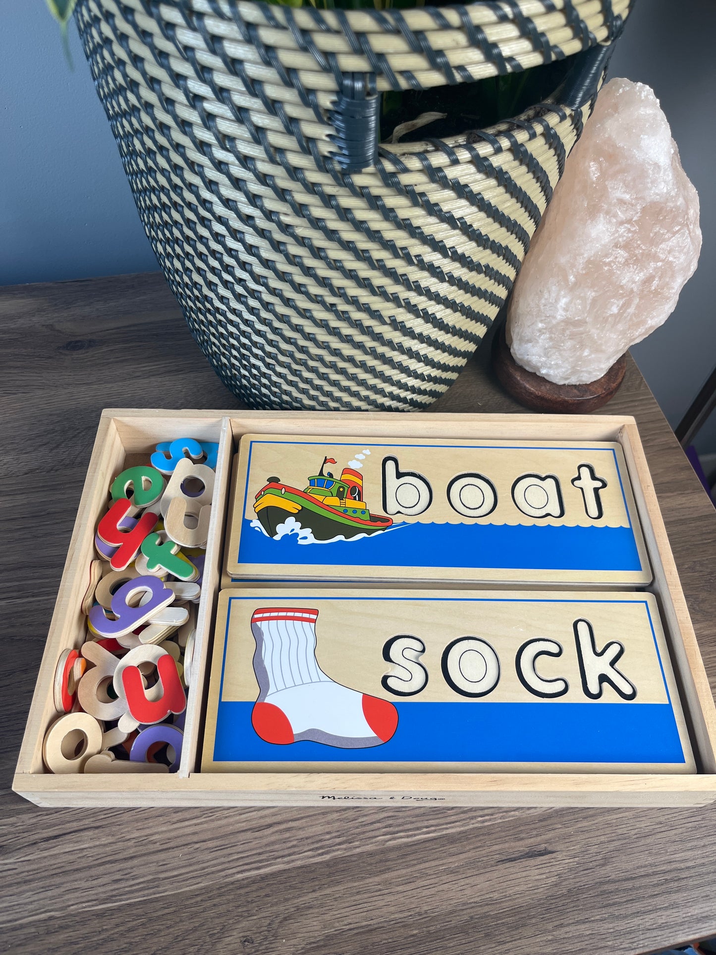 Seller #213 Melissa & Doug See & Spell Educational Toy EUC