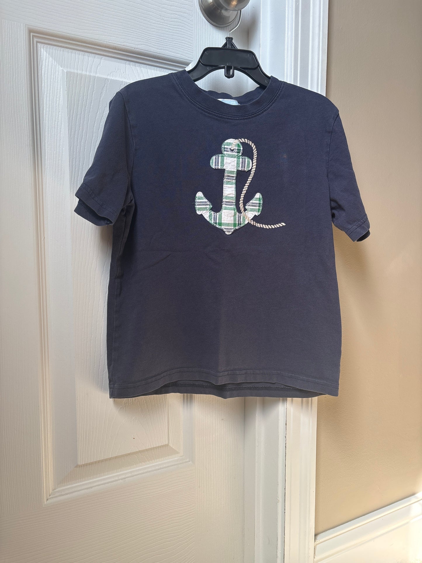 Seller #62 Boys Janie and Jack navy anchort top sz 5
