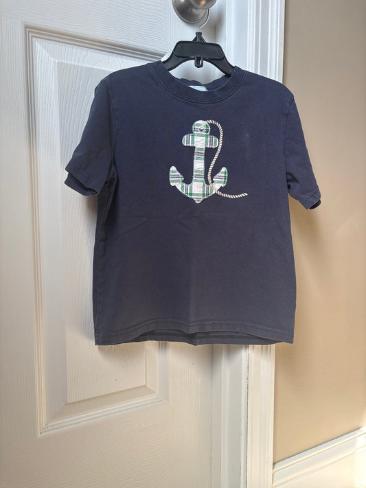 Seller #62 Boys Janie and Jack navy anchort top sz 5