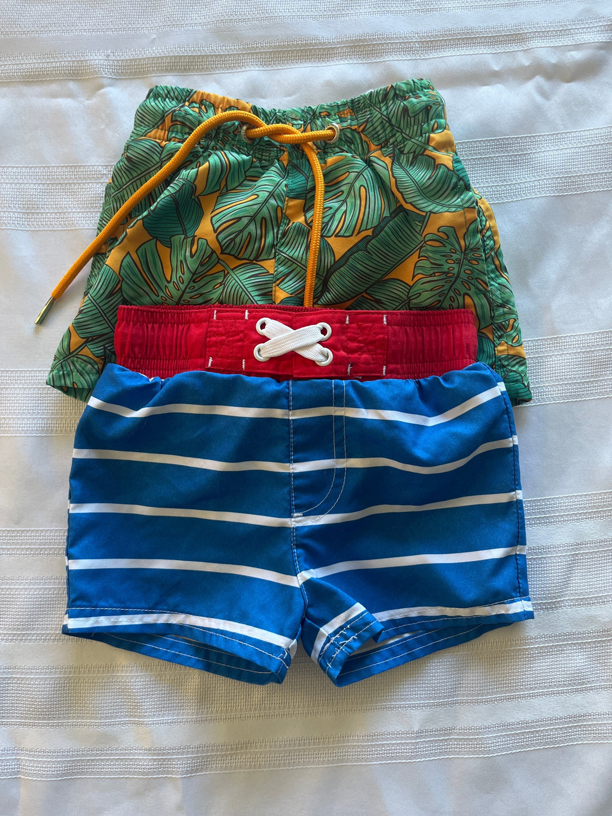 #43 Boys 6-12 months bathing suits EUC