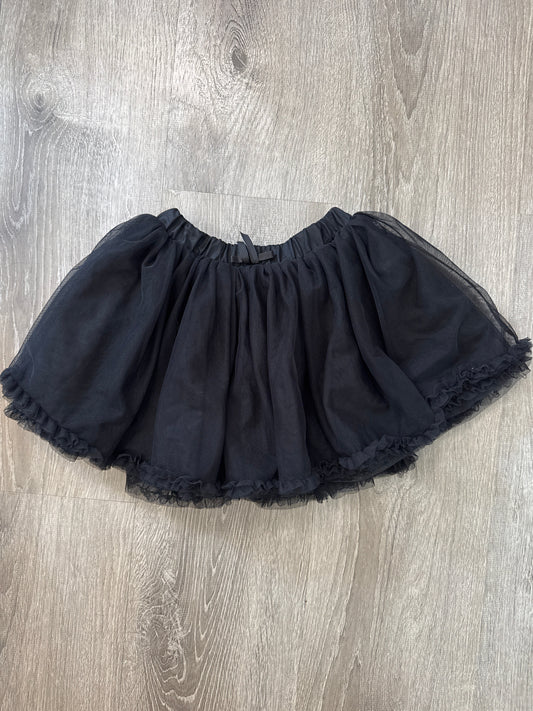 #149 Reduced girls 5/6 H&M black tulle skirt