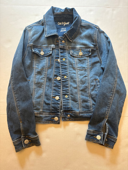 Seller 118 EUC Girls Cat and Jack Jean jacket size 10/12