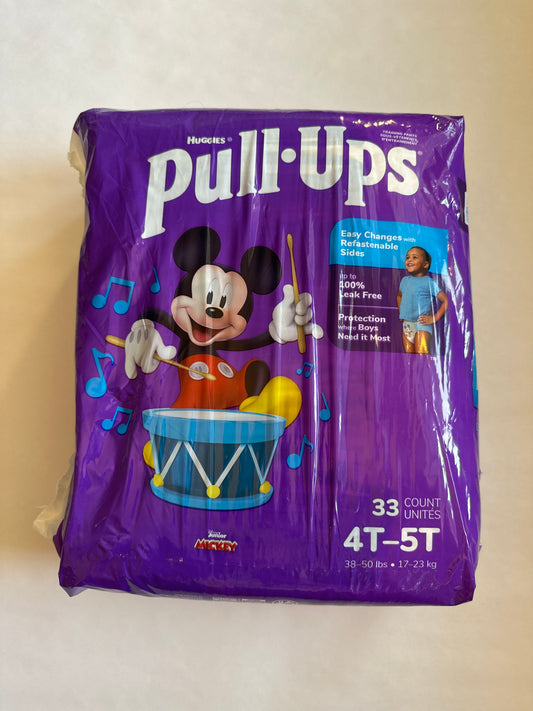 #10 NEW size 4T-5T Pull-ups