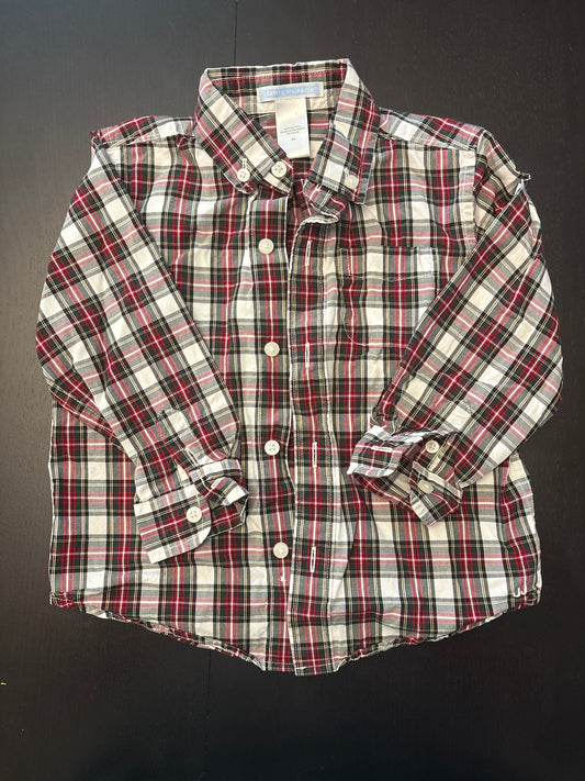 #166 boys Janie and Jack 2T dress shirt