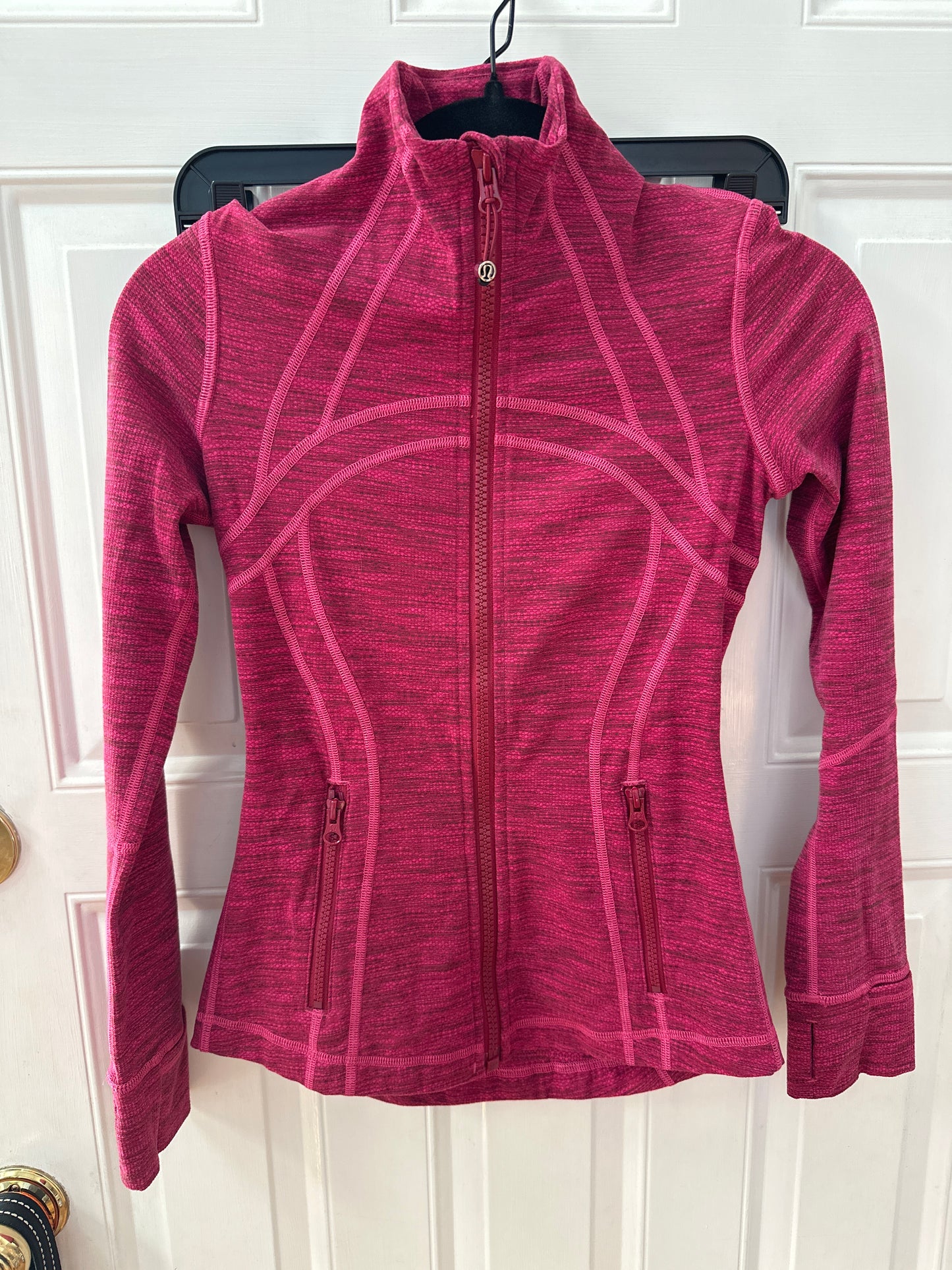 #81A REDUCED Lululemon Sz 2 Define Jacket Pink Heathered