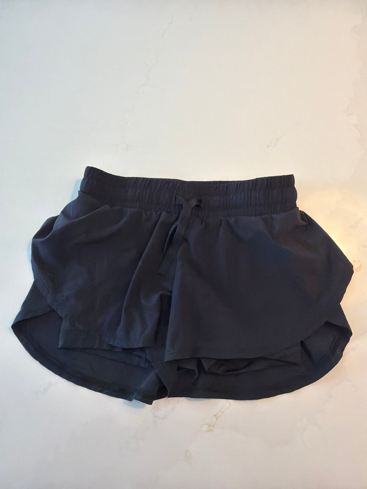 #133 girls XS 4/5 nwot black all in motion shorts w/ built in bike shorts