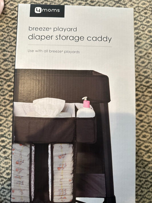 4 moms Breeze Playard diaper storage caddy New In Box