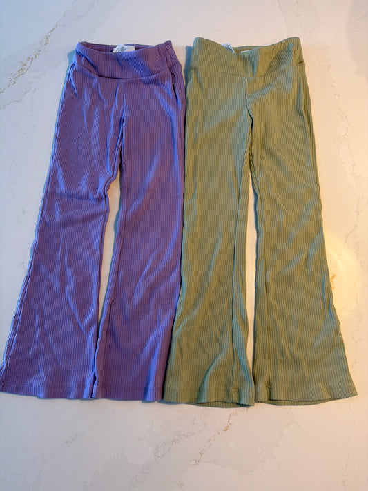 #133 cat & jack girls XS 4/5 ribbed leggings