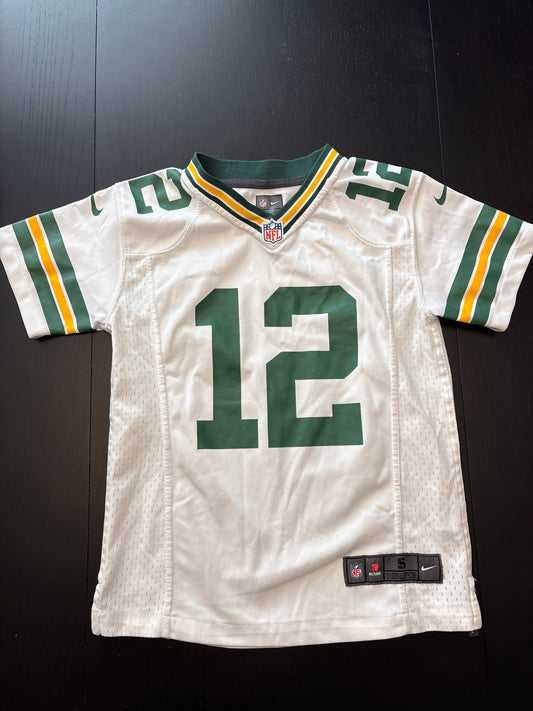 #166 youth small/8 Rodgers jersey