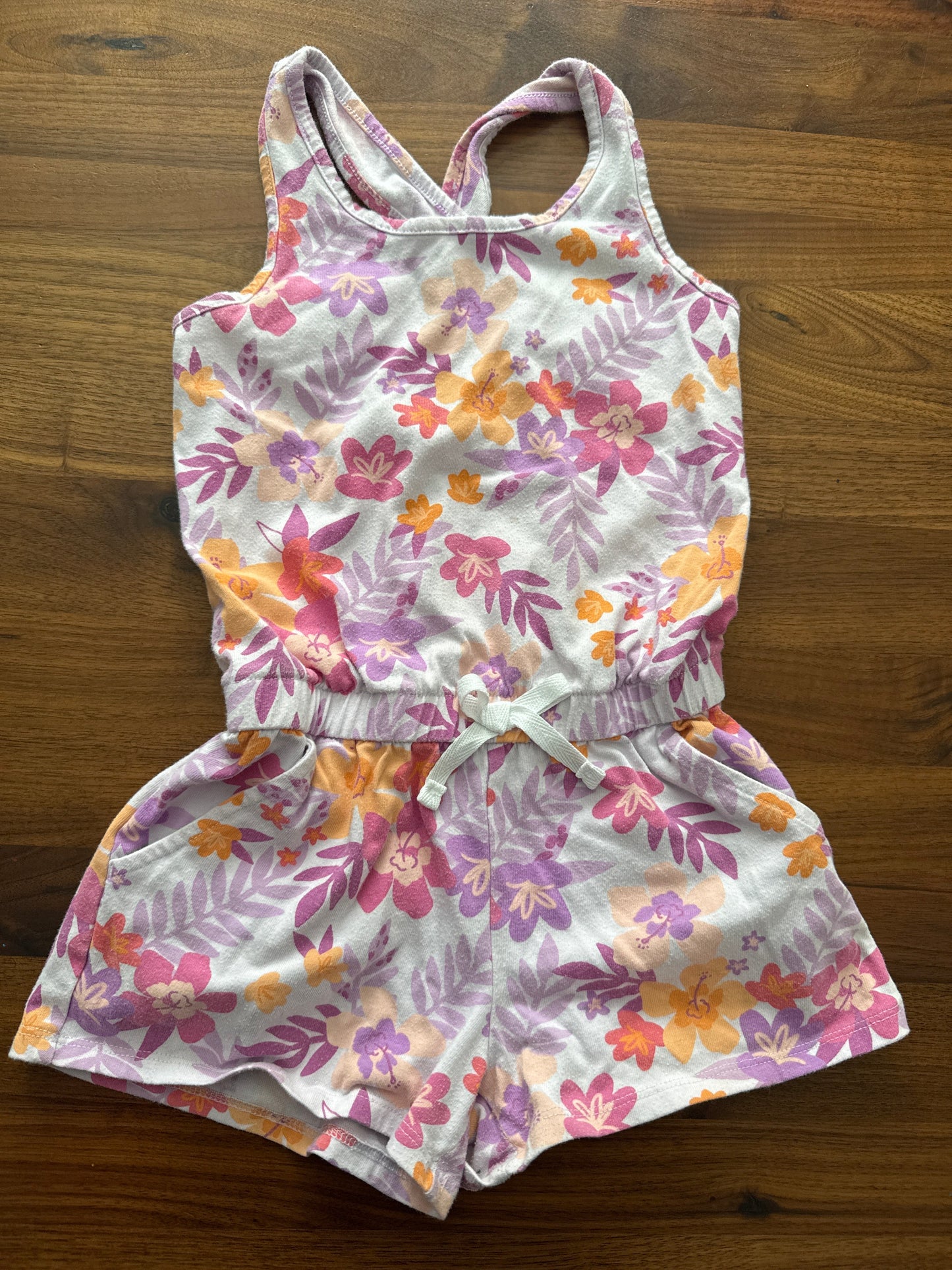 Seller 179 - Girls 4T Cat & Jack floral romper