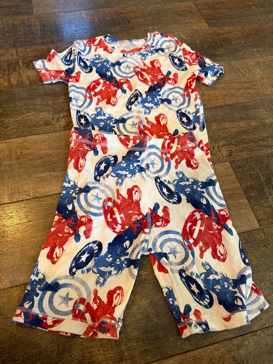 #107 Gap kids organic pajama set boys size 14