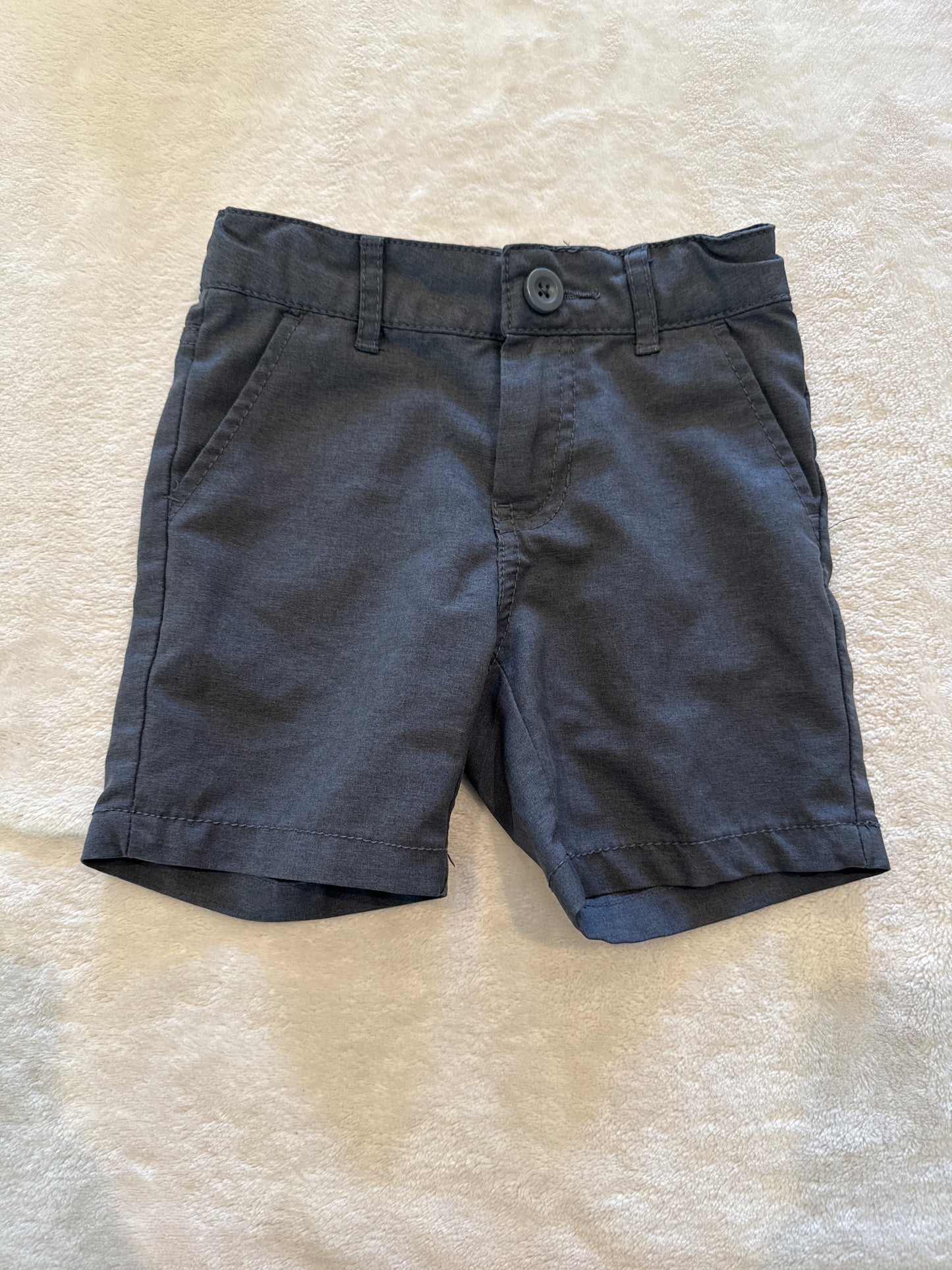 #46 Boys 3T cat and Jack dryfit dark gray shorts euc