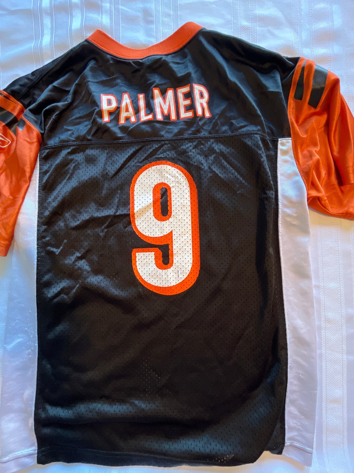 #57  Boys/girls YXL vintage bengals jersey Palmer GUC REDUCED