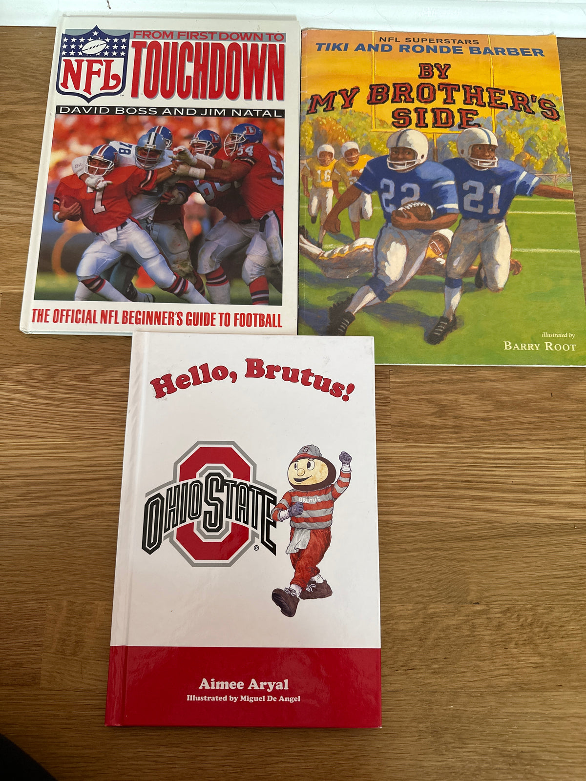 #130 Kids Football Sports Book Bundle