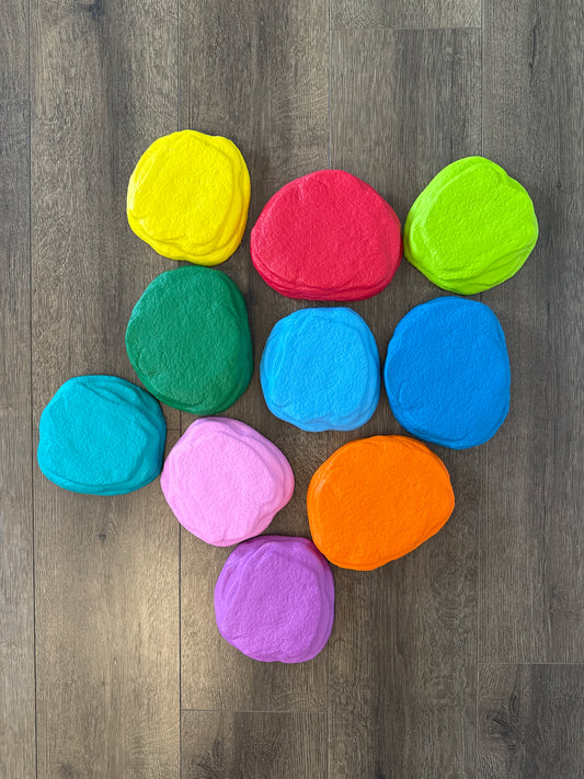 #173 National Geographic soft stepping stones (set of 10)