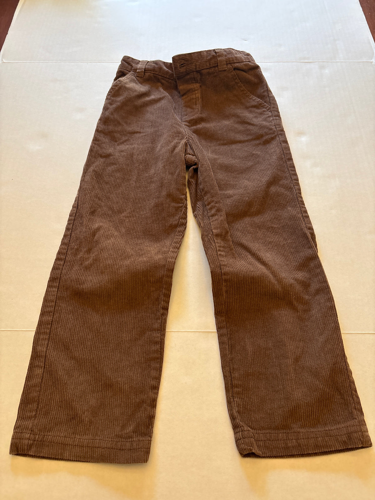 Seller 118 VGUC Boys Maman Bebe brown corduroy pants. Size 5