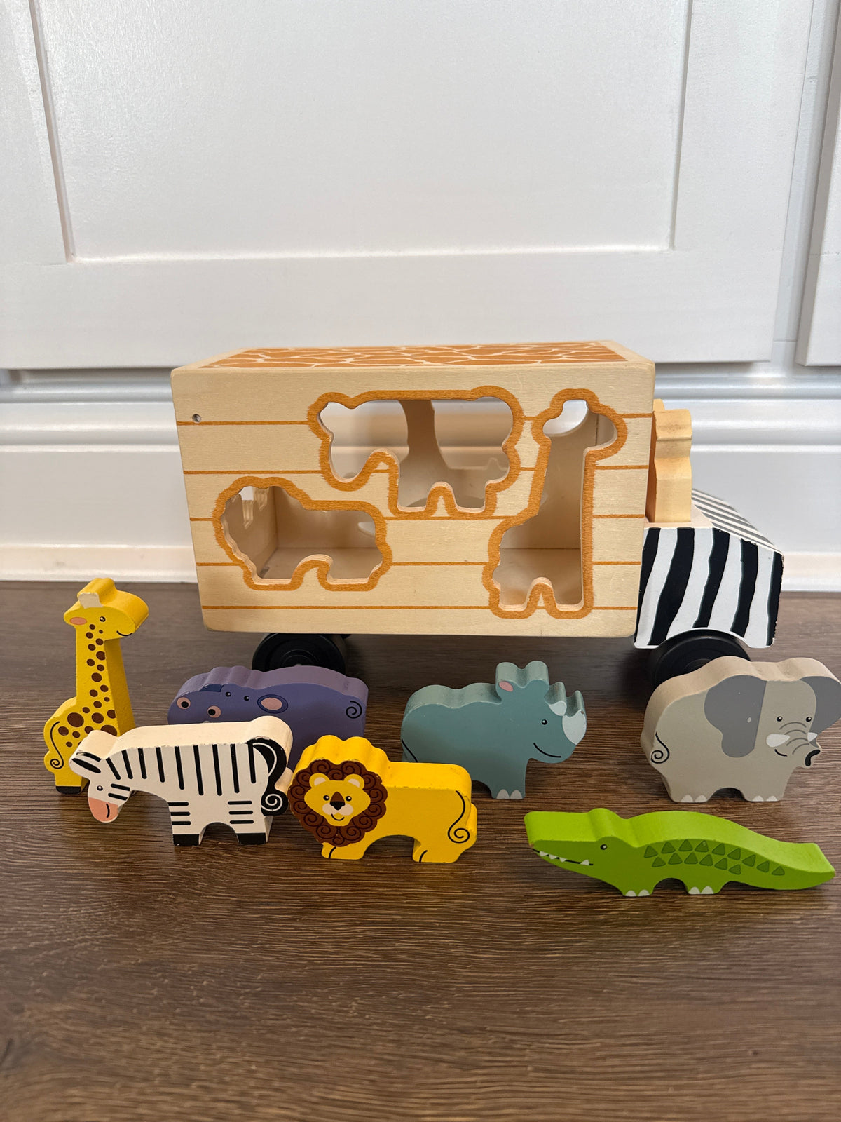 #173 Melissa & Doug Safari Animal Rescue Truck puzzle