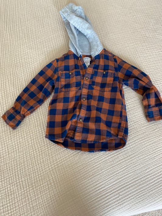 #63-boys Carters button up-2T